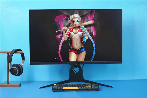 技嘉AORUS FI32U圖賞:4K/144Hz HDR屏 HDMI2.1接口
